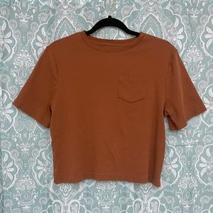 Bundle of 2 Women's A New Day Short Sleeve T-Shirts Brown & Black - Small